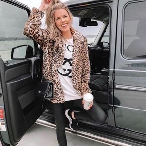 Goodnight macaroon faux fur coat